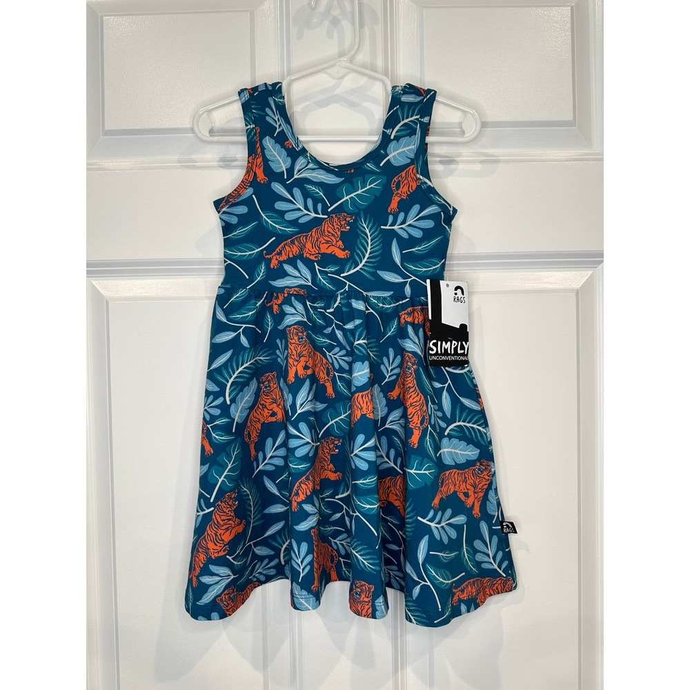 Rags Tiger Tank Dress Size‎ 3/4 NWT